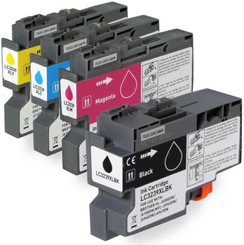 Gigao LC-3239XL Tintenpatronen Set XL kompatibel mit Brother für MFC-J6945DW - 4er Pack CMYK (MFCJ6945DW-LC3239XL)