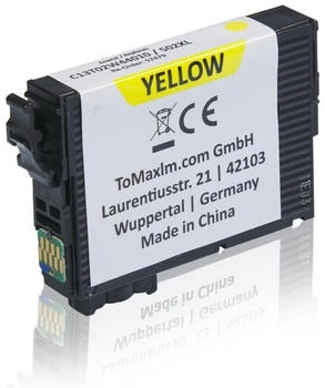 ToMax Kompatibel zu Epson C 13 T 02W44010 / Epson 502xl Patrone Gelb