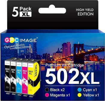 GPC Image ersetzt Epson 502XL 5er Pack