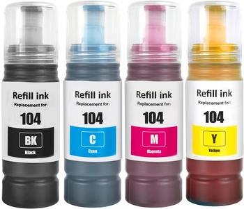 SHUOLEI ersetzt Epson 104 4er Pack