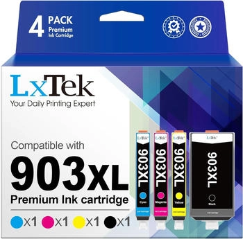 LxTek ersetzt HP 903XL 4er Pack