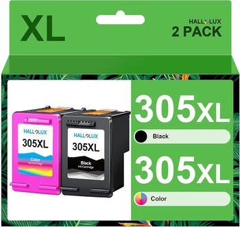 HALLOLUX ersetzt HP 305XL schwarz + color