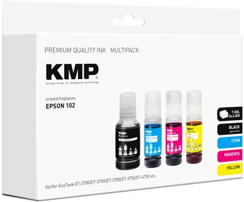 KMP ersetzt Epson 102 4er Pack