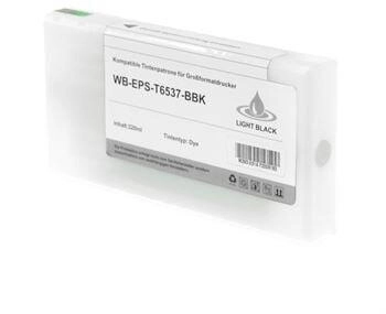 ASC Alternativ-Tinte für Epson C13T653700 Helles Schwarz