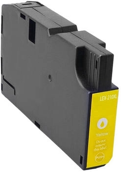 ASC Alternativ-Tinte (Druckkopf) für LEXMARK 210XL / 14L0177E XL-Version gelb