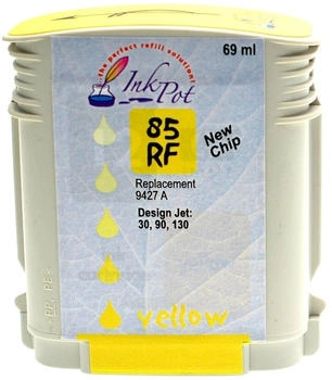 ASC Alternativ-Tinte für HP No. 85 / C9427A gelb