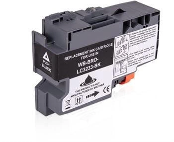 ASC Alternativ-Tinte für BROTHER LC3233BK schwarz
