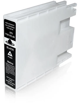 ASC Alternativ-Tinte für EPSON T7551 / C13T755140 XL-Version schwarz