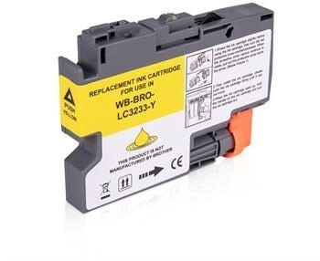 ASC Alternativ-Tinte für BROTHER LC3233Y gelb