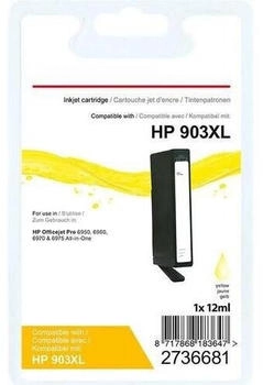 Viking 903XL Kompatibel HP Tintenpatrone T6M11AE Gelb (2736681)