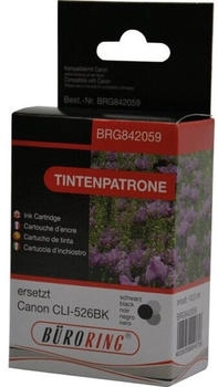 Büroring Tintenpatrone schwarz für Canon Pixma IP4850,MG5150,MG5250,MG6150 (BRG842059)