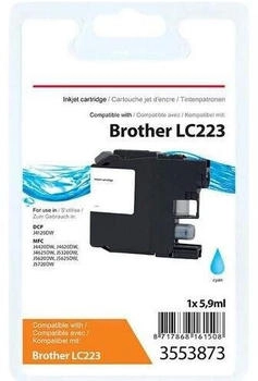 Viking LC223C Kompatibel Brother Tintenpatrone Cyan (3553873)