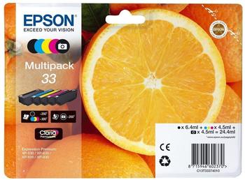 Epson 33 Multipack 5-farbig (C13T33374010)