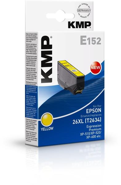 KMP E152 ersetzt Epson 26XL gelb (1626,4009)