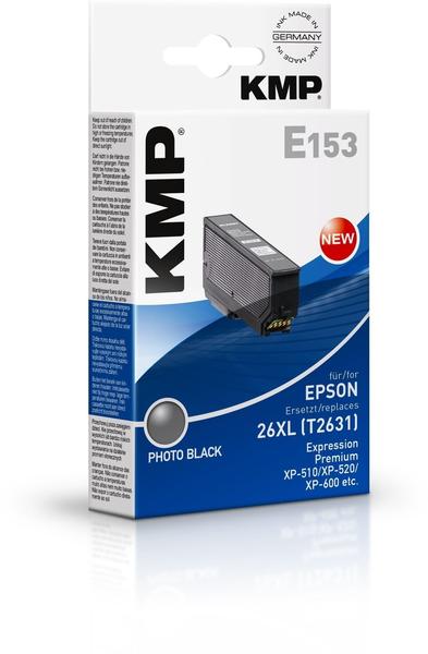 KMP E153 ersetzt Epson 26XL schwarz (1626,4041)