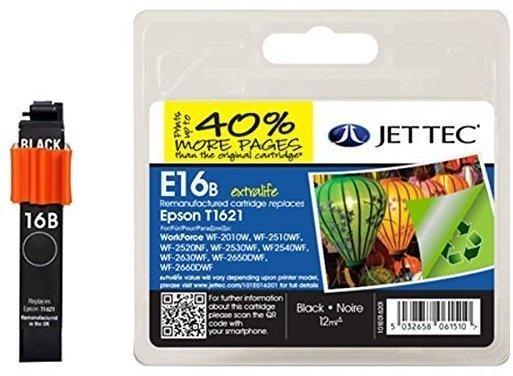 JetTec E16B ersetzt Epson 16 schwarz