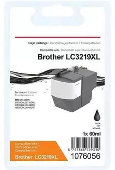 Viking LC3219XLBK Kompatibel Brother Tintenpatrone Schwarz (1076056)