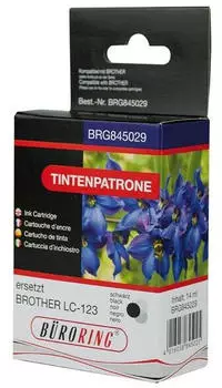 Büroring Tintenpatrone schwarz für Brother, DCP-J132W, DCP-J152W, DCP-J172W (BRG845029)