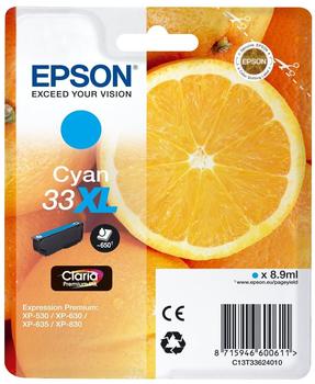 Epson 33XL cyan (C13T33624010)