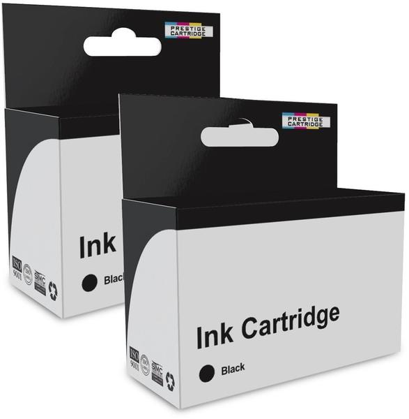 Prestige Cartridge Alternativ Hochwertiger Tintenpatronen für PGI-525 CLI-526 Serie - ZWEI PGI-525BK SCHWARZE