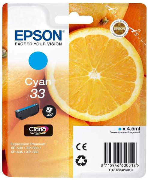 Epson 33 cyan (C13T33424010)