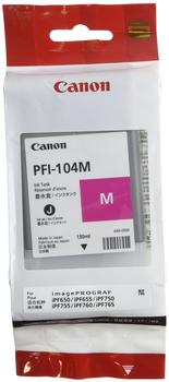 Canon PFI04 Dye Magenta 130ml iPF650655750755