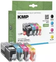 KMP schwarz, cyan, magenta, gelb Druckerpatronen kompatibel zu HP 920XL (C2N92AE),