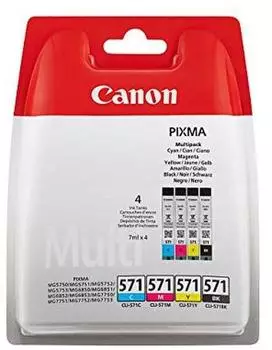 Canon CLI-571 Multipack 4-farbig (386C005)