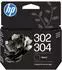HP Nr. 302/304 schwarz (B7RT9AE)