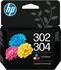 HP Druckkopf mit Tinte 302/304 - neue Version 2026