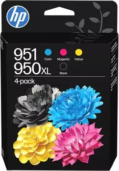 HP Nr. 950XL / 951XL Multipack 4-farbig (C3WK1AE)