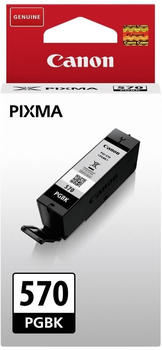 CANON PGI-570PGBK, Pigment schwarz, 15 ml, 300 Seiten, Blister