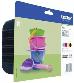 Brother LC-221 Multipack 4-farbig (LC221VALBPDR)