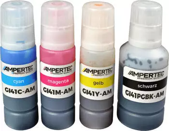 Ampertec ersetzt Canon GI-41 4er Pack