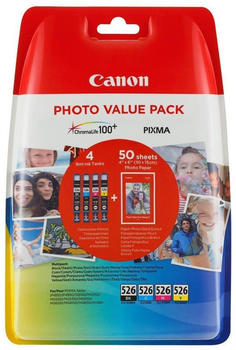 Canon CLI-526 Multipack 4-farbig (4540B018)