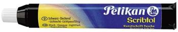 Pelikan Scribtol, Patrone mit Druckball+Pipette, 9 ml, schwarz
