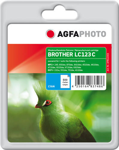 AgfaPhoto APB123CD ersetzt Brother LC-123C