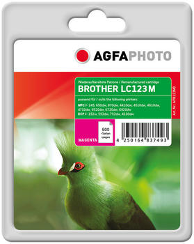 AgfaPhoto APB123MD ersetzt Brother LC-123M magenta
