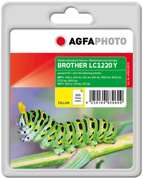 AgfaPhoto APB1220YD ersetzt Brother LC-1220Y gelb