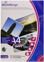 MediaRange MRINK112, MediaRange Foto Papier matt coated A4 250g 50 Blatt Dual
