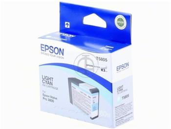 Epson Stylus Pro 3800 (T5805C 13 T 580500) - original - Tintenpatrone cyan hell - 80ml