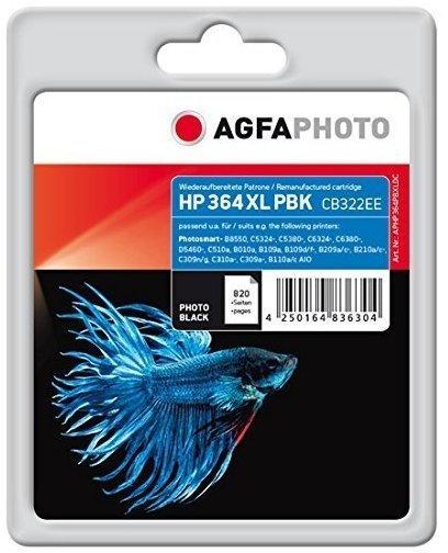 AgfaPhoto kompatibel zu HP 364XL photo schwarz