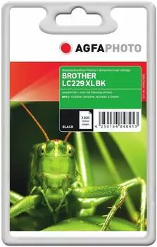 AgfaPhoto APB229BD ersetzt Brother LC-229XLBK schwarz
