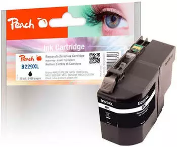 Peach PI500-169 ersetzt Brother LC-229XLBK schwarz