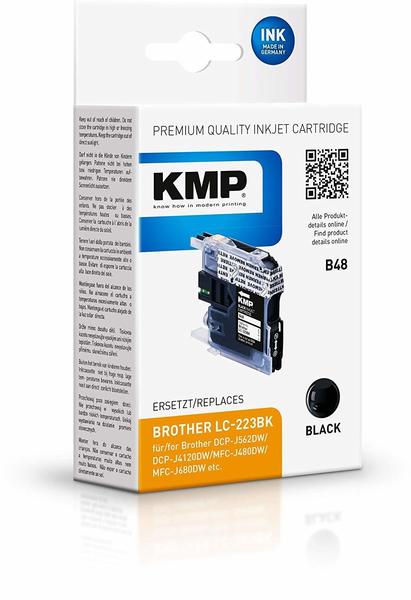 KMP B48 ersetzt Brother LC-223BK schwarz (1529,0001)