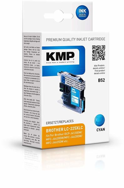 KMP B52 ersetzt Brother LC-225XLC cyan (1530,0003)