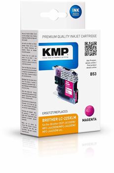 KMP B53 ersetzt Brother LC-225XLM magenta (1530,0006)