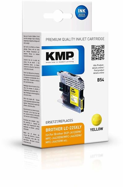 KMP B54 ersetzt Brother LC-225XLY gelb