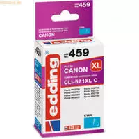 Tonerversum Kompatible CLI-571XL f&uuml;r Canon Tintenpatrone Cyan 0332C001