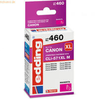 edding EDD-460 ersetzt Canon CLI-571XLM magenta